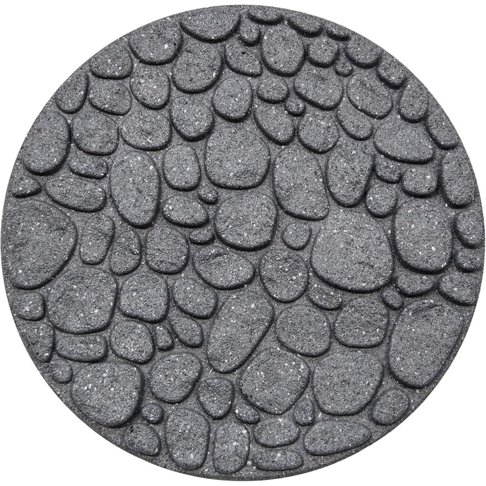 Primeur 45cm River Rock Grey Reversible Stepping Stone 2 Pack Image 3