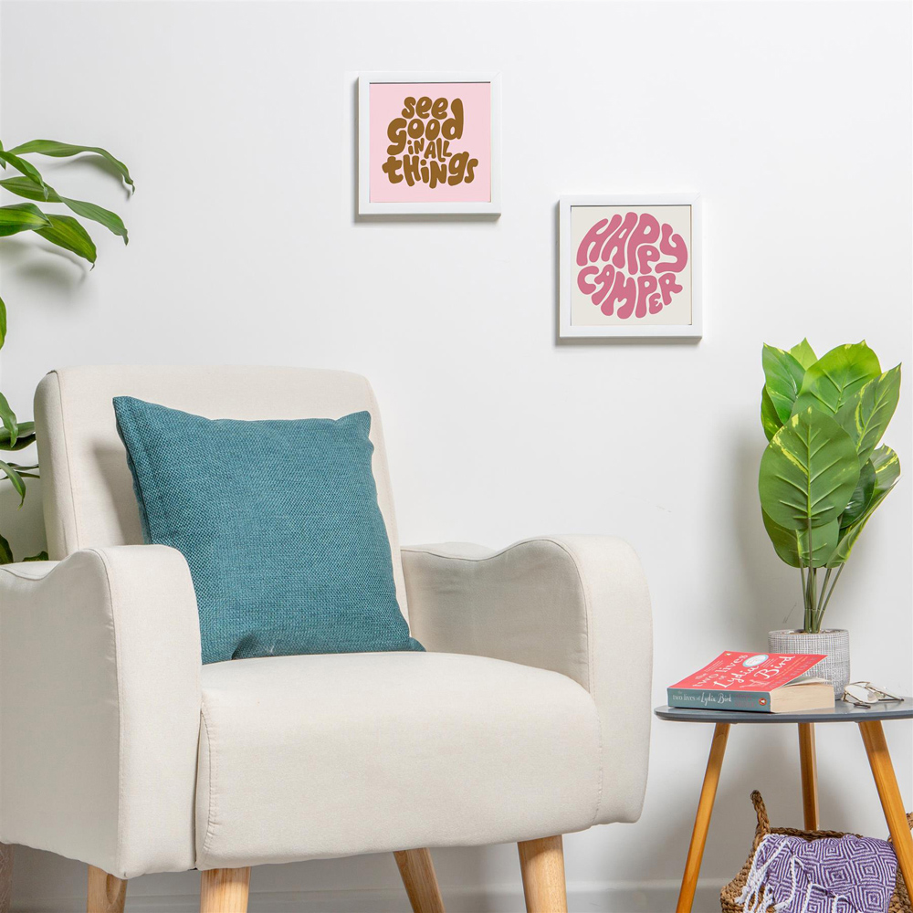 Nicola Spring White 3D Box Photo Frame 8 x 8 inch 5 Pack Image 5