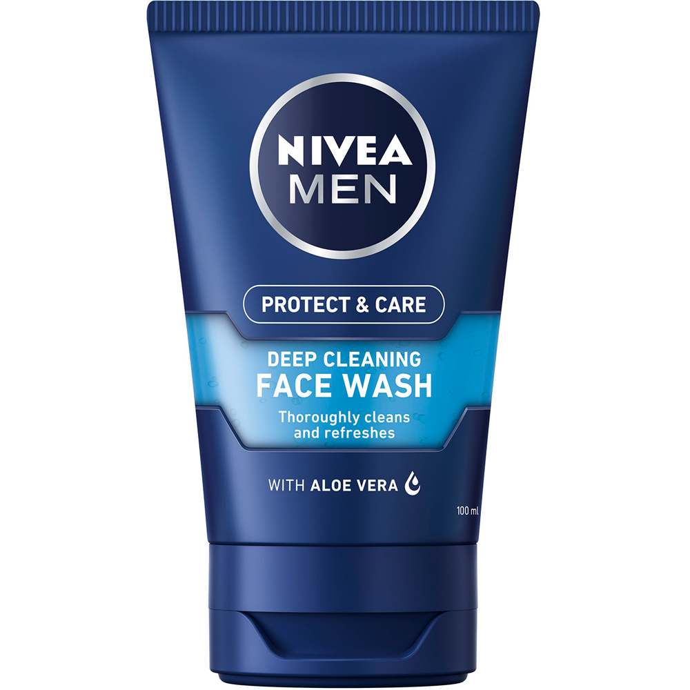 Nivea Men Protect and Care Deep Cleaning Face Wash 100ml Image