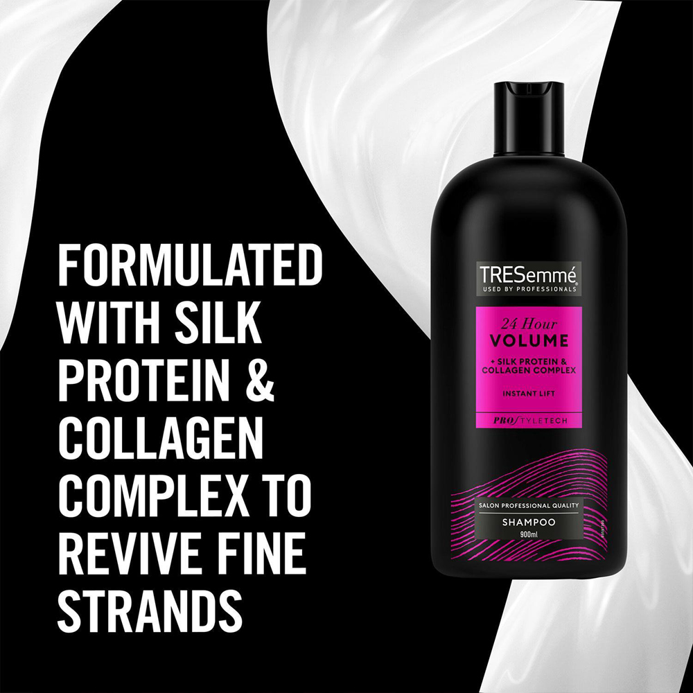 TRESemme 24 Hour Body Volume Shampoo 900ml 2 Pack Image 6