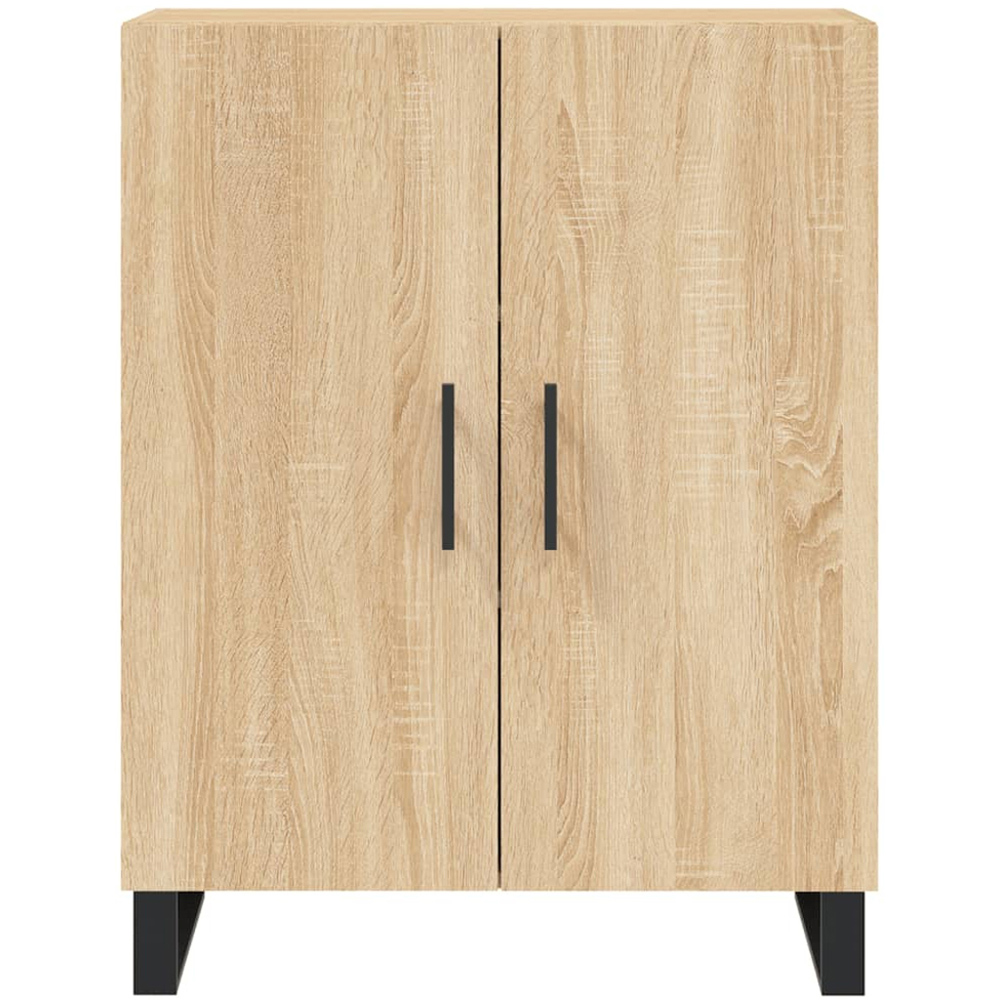 vidaXL 2 Door Sonoma Oak Sideboard Image 3