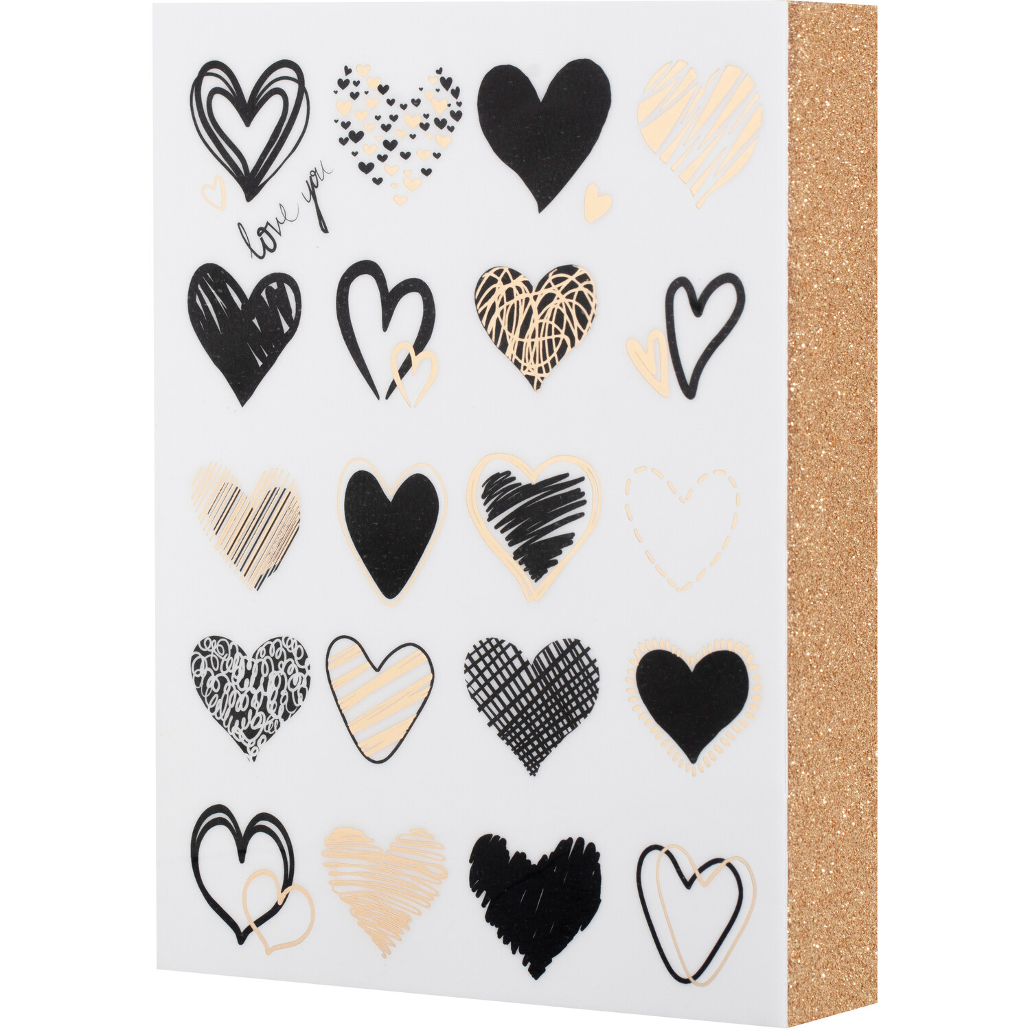 Forever Love Gold Metallic Box Art - White Image 2