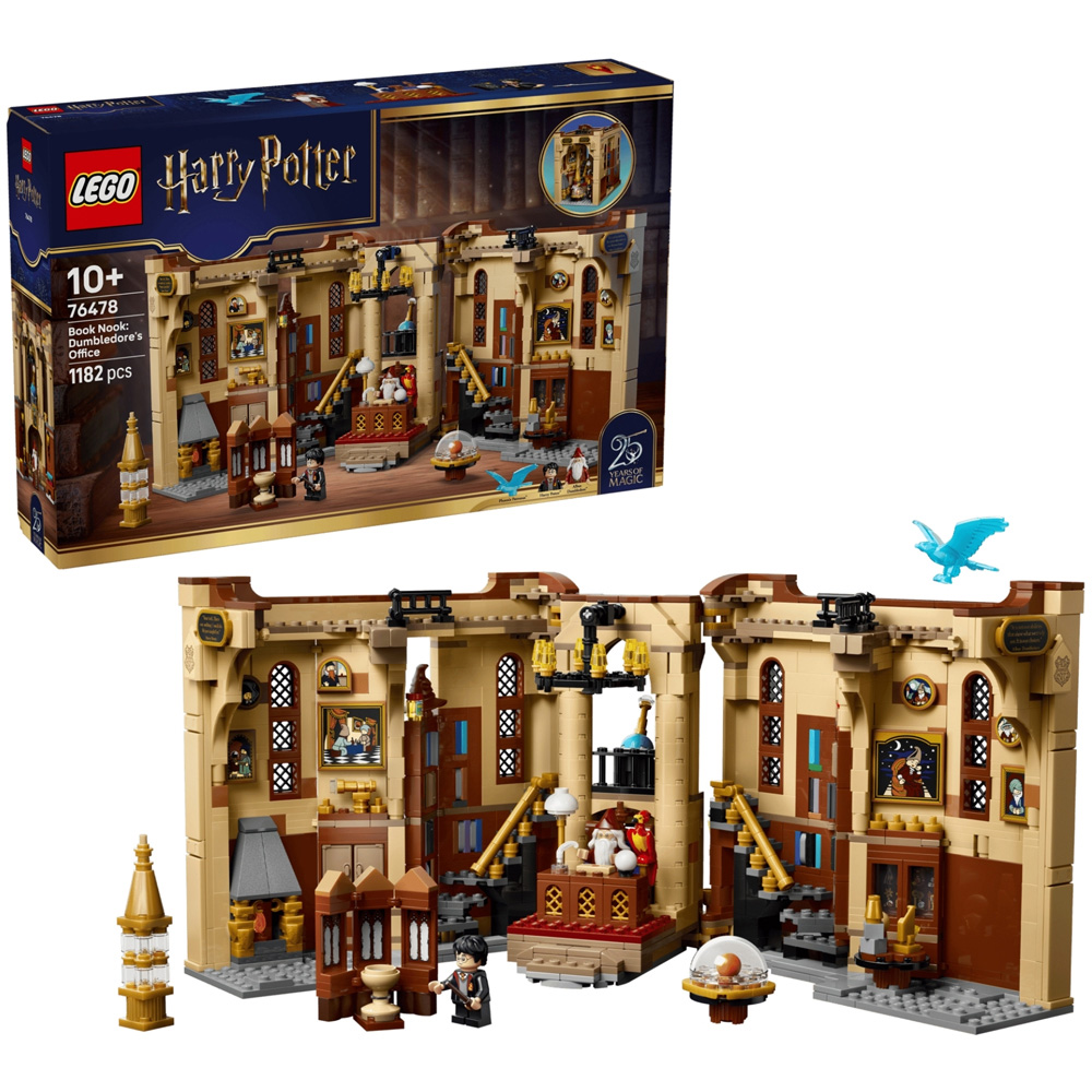 LEGO Harry Potter 76478 Book Nook Dumbledore's Office Set 1182-Piece Image 8