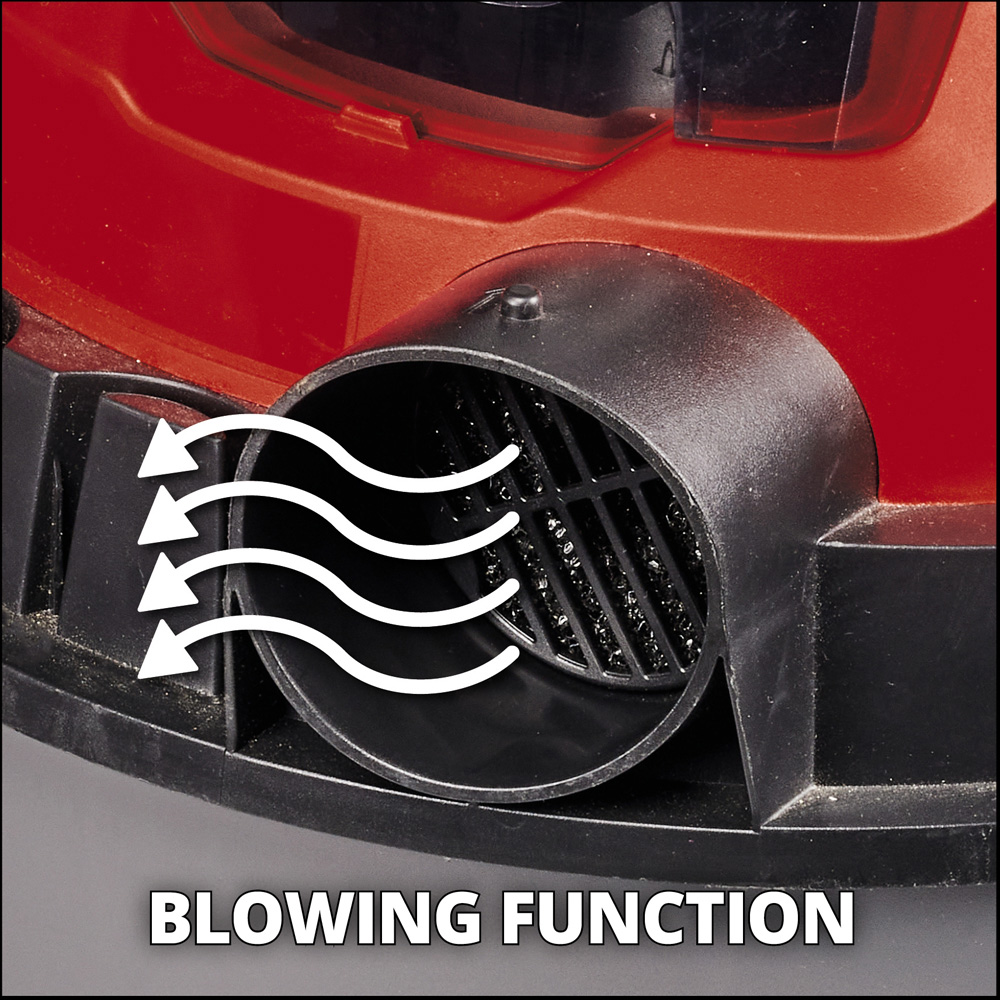 Einhell Power X-Change TC-VC 18/15 Li-Solo Cordless Wet and Dry Vacuum Cleaner Image 4
