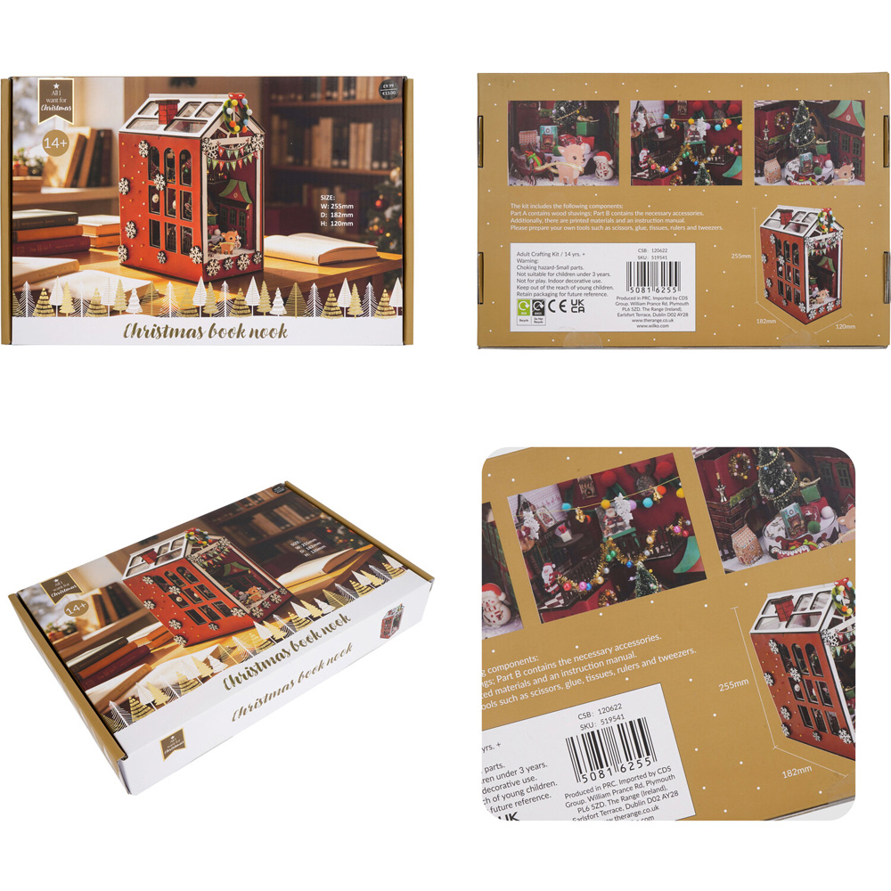 Christmas Book Nook Kit Image 6