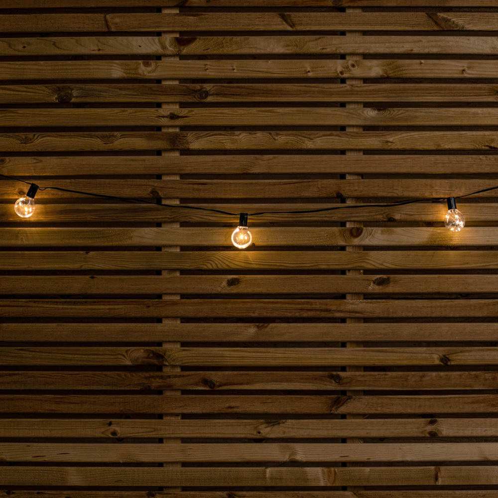 Samuel Alexander Warm White LED Connectable Firefly Festoon Lights 20 Pack Image 5