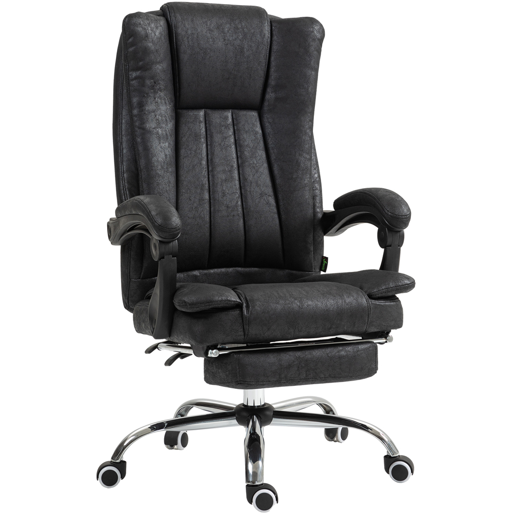 Portland Black Executive Office Chair with Footrest Image 2