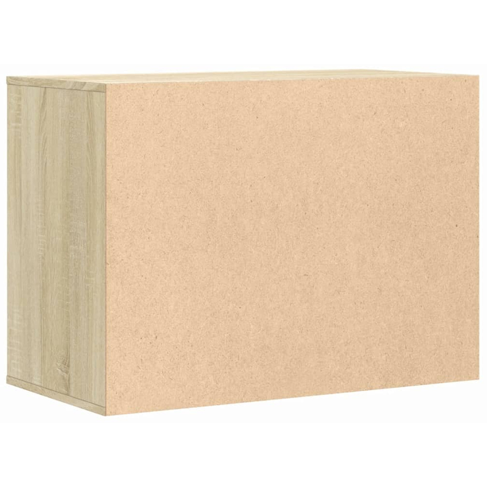 vidaXL 3 Drawer Sonoma Oak Wooden Chest of Drawers Image 6
