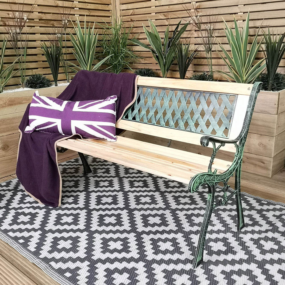 Cast iron bench discount seat bunnings