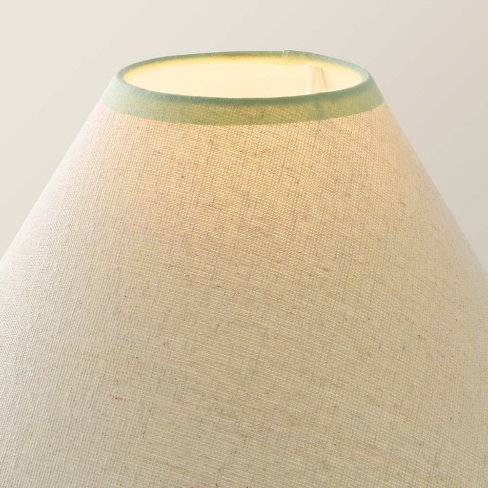 ValueLights Florie Scallop Green Trim Small Shade Image 5