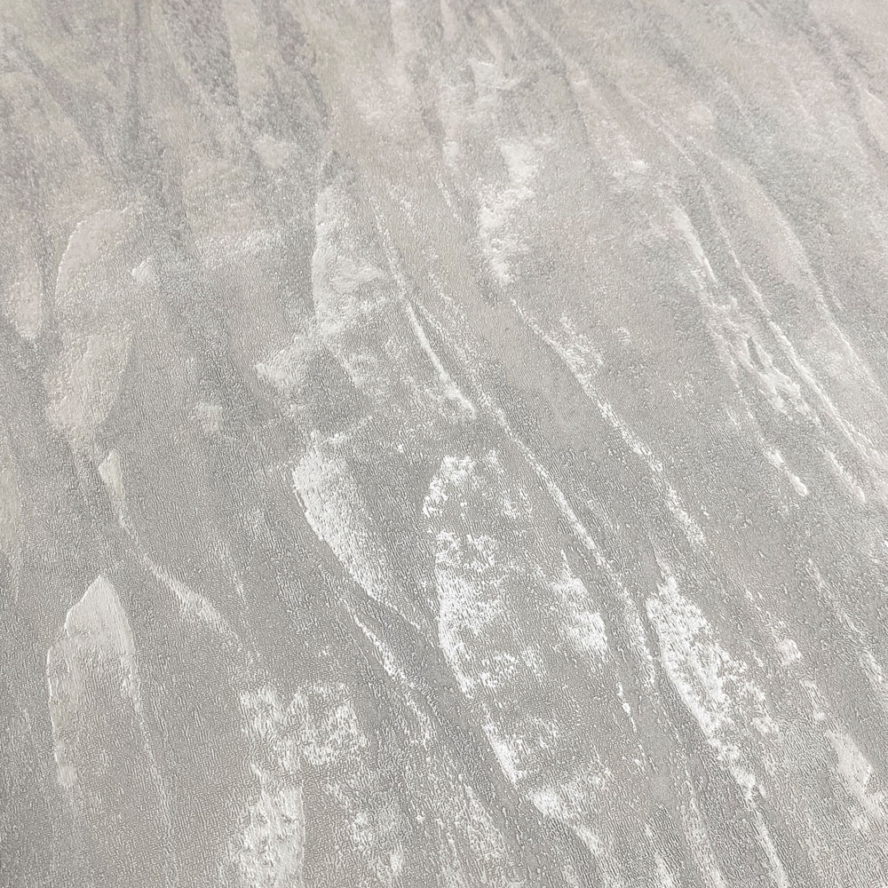 Muriva Renata Metallic Texture Grey Wallpaper Image 3