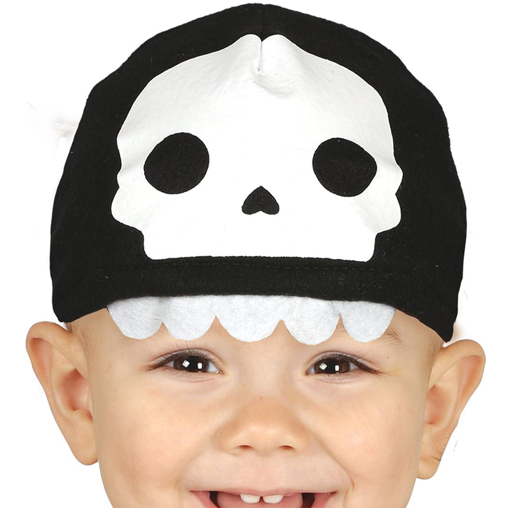 Fiestas Guirca Toddler Black and White Skeleton Halloween Costume 12 to 18 Months Image 2
