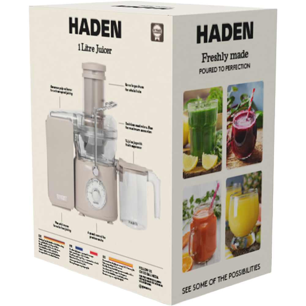 Haden 215369 Putty 6 Speed 1L Juicer 800W Image 7