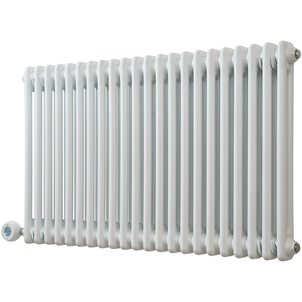 Eden Teppra 4095 BTU White Electric Column Radiator 1200W 600 x 1010mm Image 1