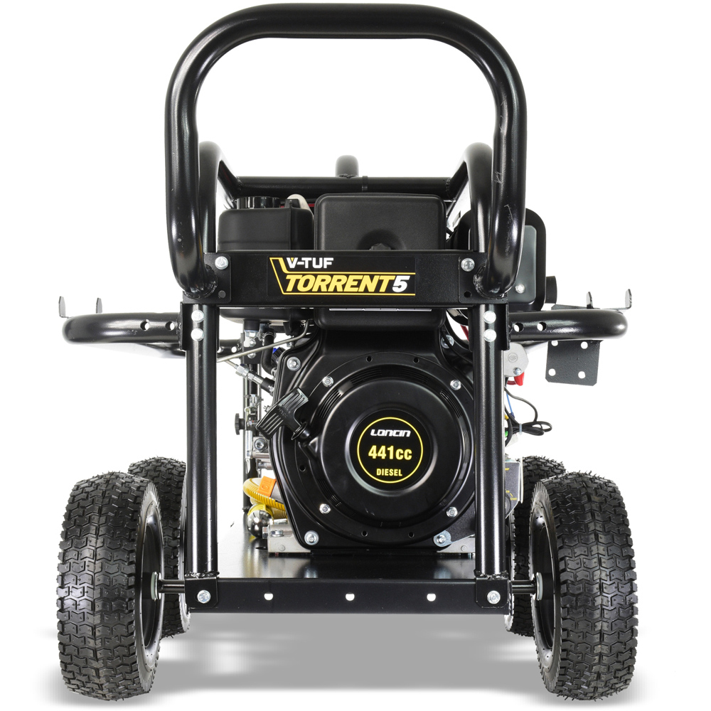V-TUF TORRENT5GB 10HP Industrial Diesel Pressure Washer 200Bar with Gearbox Pump Image 2