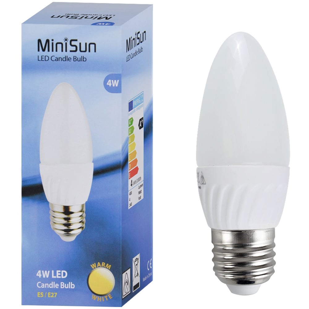 ValueLights 6 Pack E27 4W LED Candle Light Bulbs Image 3