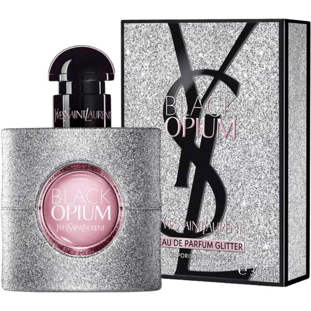 YSL Black Opium Glitter Eau De Parfum Spray 30ml Image 2
