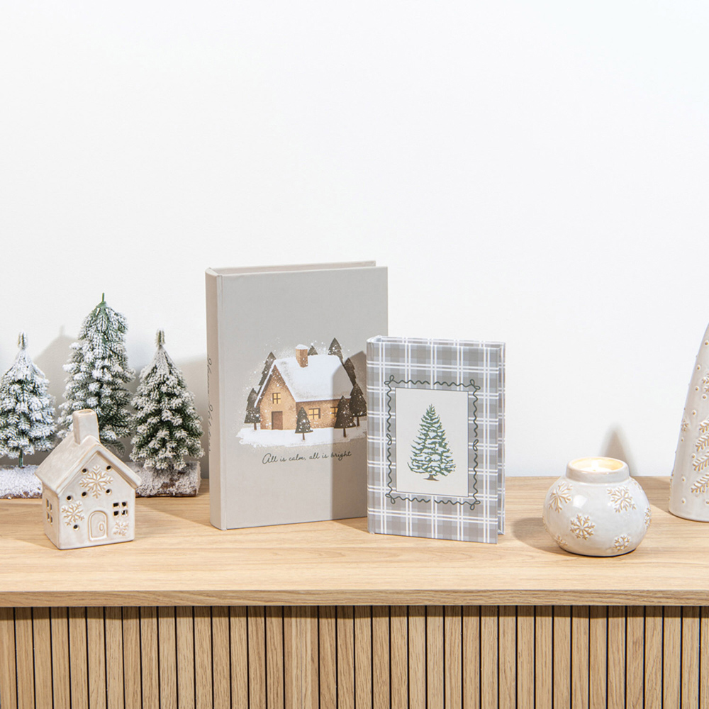Set of 2 Nordic Forest Book Boxes Image 3