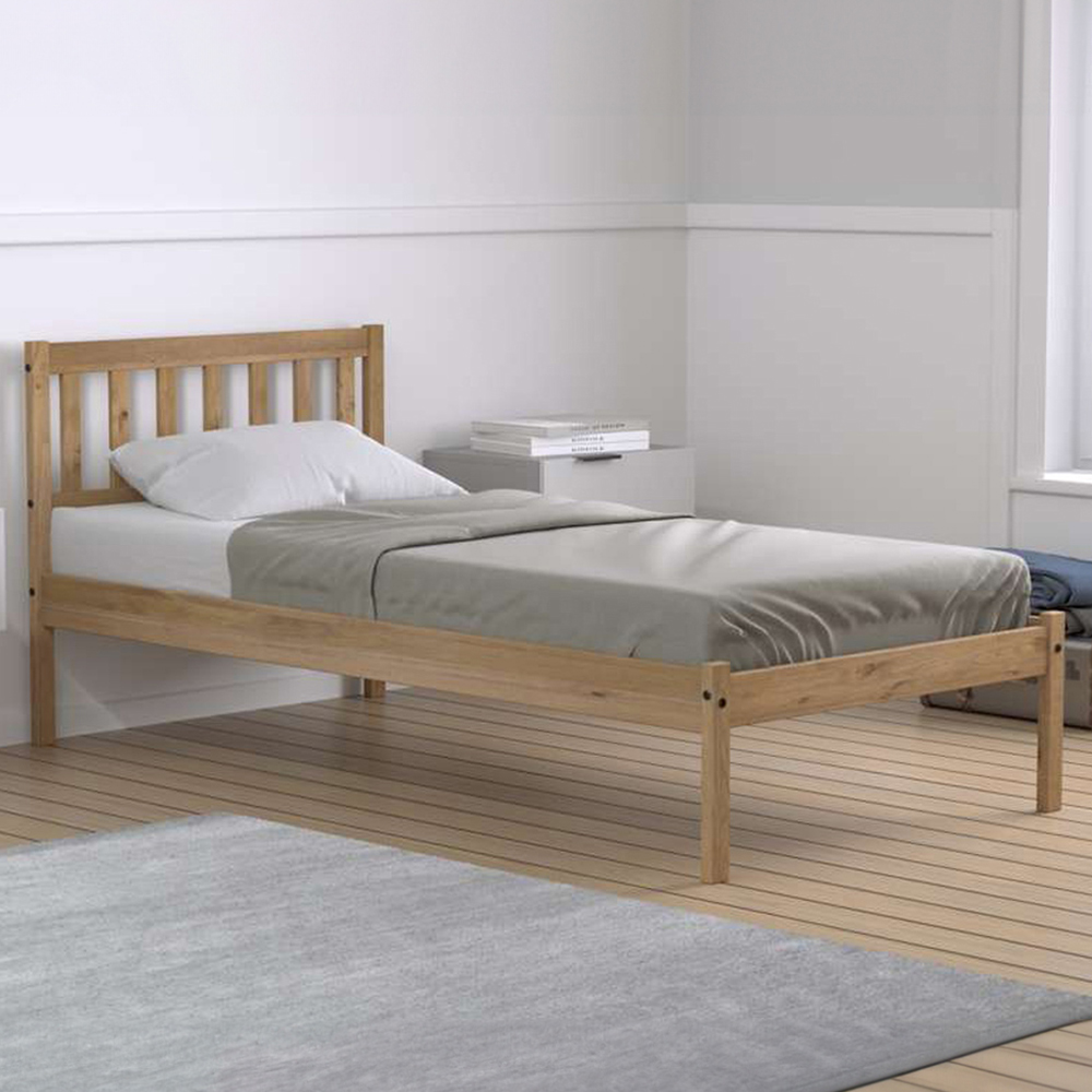 Lisbon Pine Single Bed Image 1