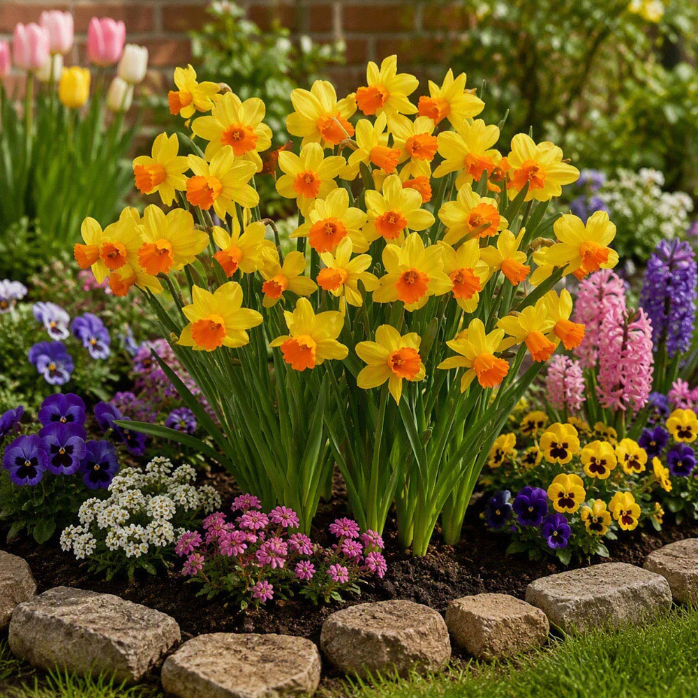 Thompson and Morgan Daffodil Maria Geertruida Planting Bulb 32 Pack Image 2