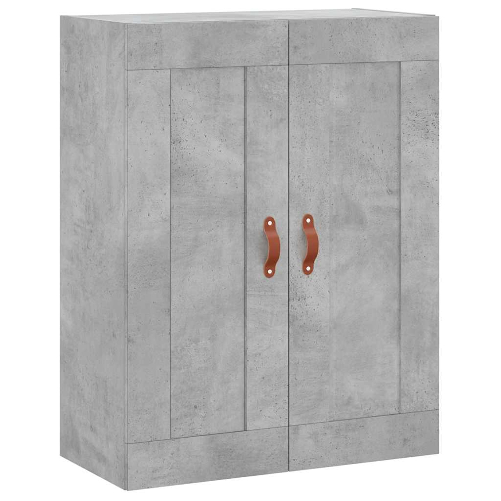 vidaXL 4 Glass Door Grey Highboard Image 5