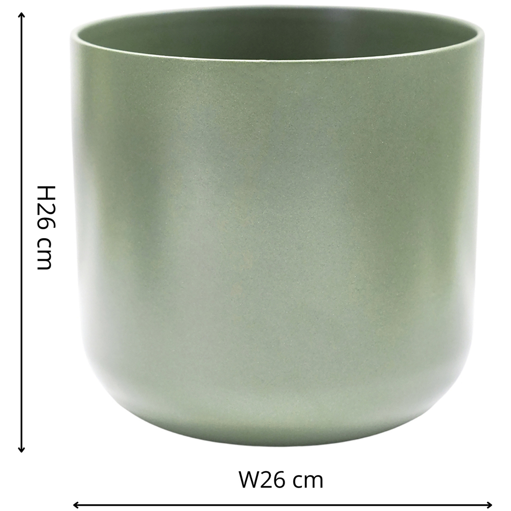 Ivyline Lisbon Sage Planter 26 x 26cm Image 4