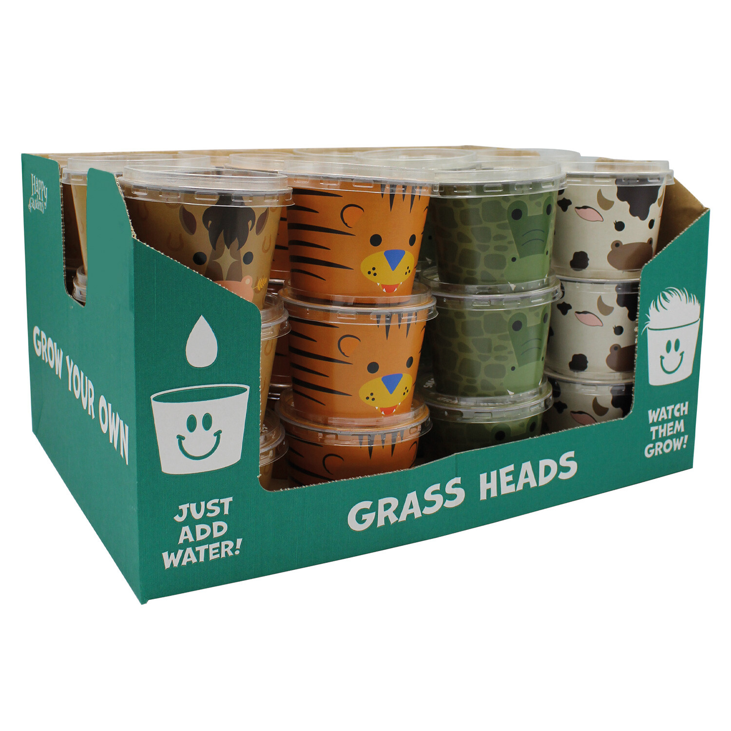 Grass Head Grow Pots Image
