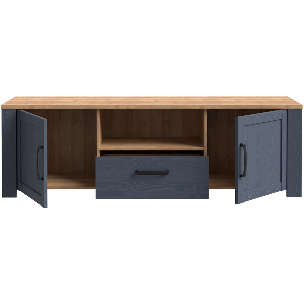 Furniture To Go Bohol 2 Door LED Navy TV Unit Image 4