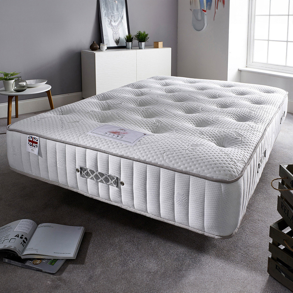 Aspire Furniture Small Double Natural Cashmere Pocket Mattress Image 2