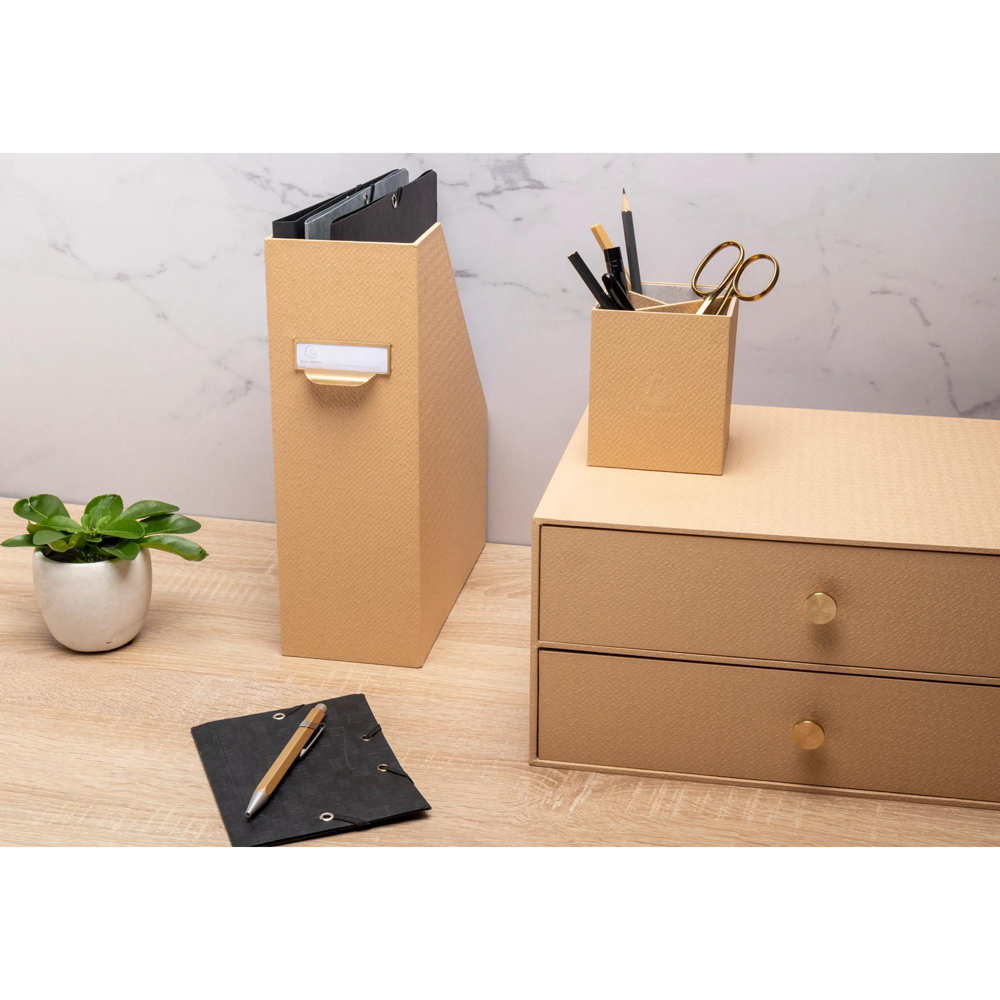 Exacompta OfficeByMe 2 Drawer Black Filing Module Image 7