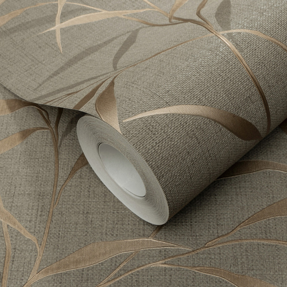 Erismann Yamato Brown Vinyl Wallpaper Image 3