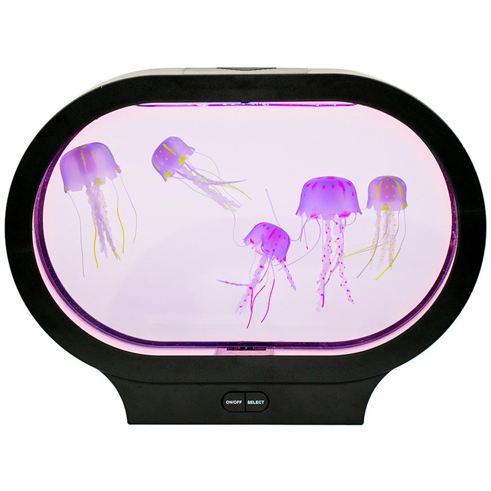 ValueLights Multicolour LED Jellyfish Table Lamp Image 1