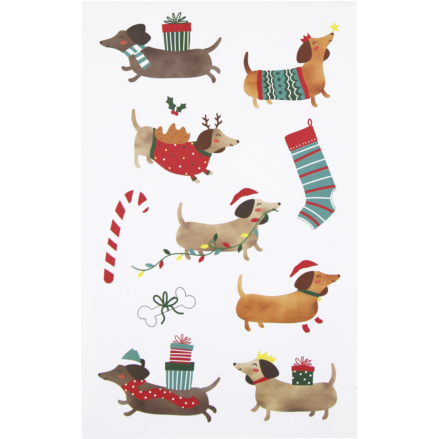 Christmas Animals 100 Sticker Book Image 2