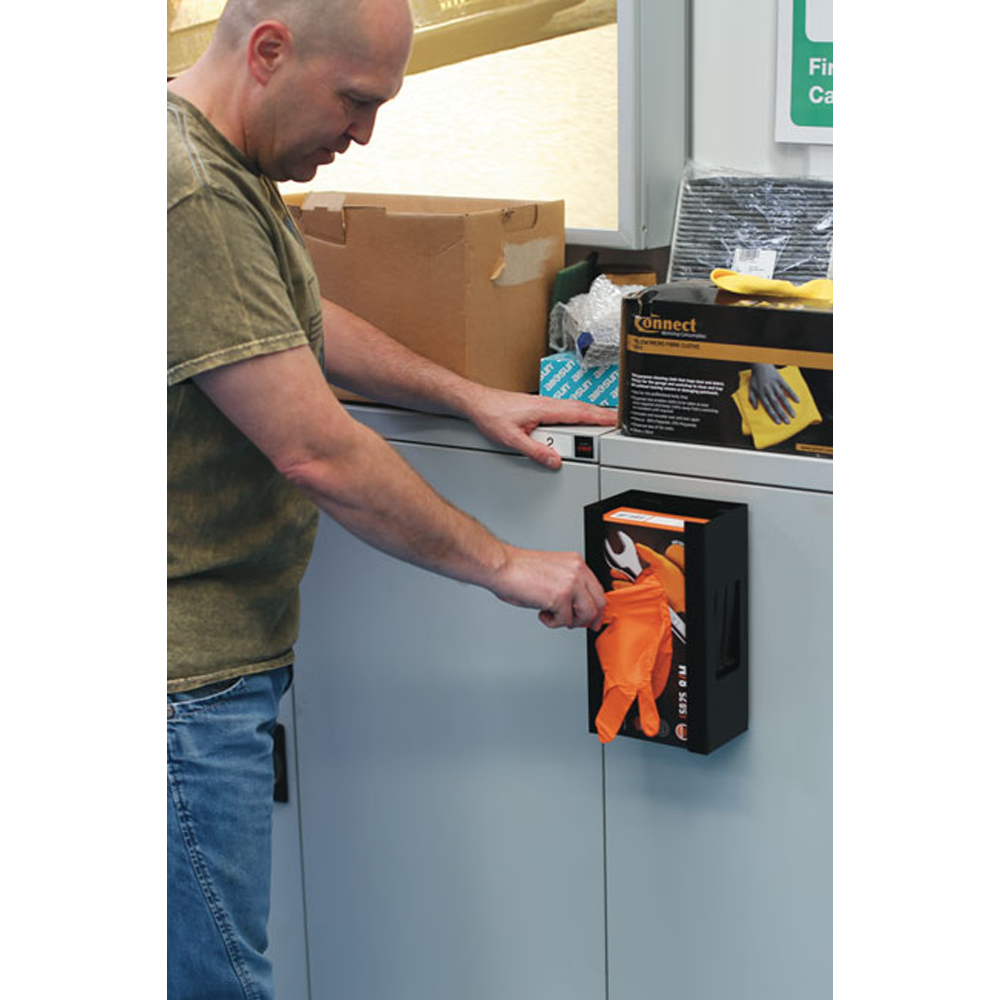 Laser 7722 Black Magnetic Glove Dispenser Image 8