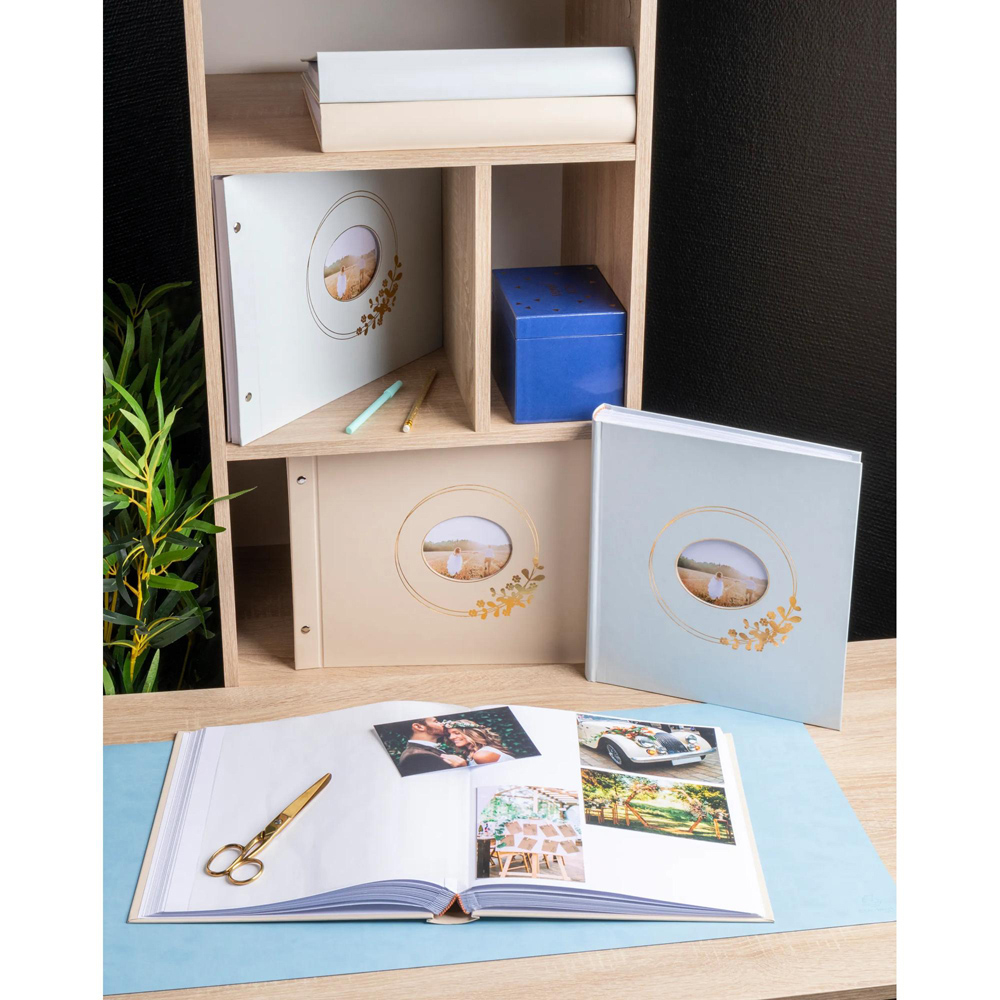 Exacompta Latte Ring Flower Photo Album 60 Sheets 300 Photos Image 8
