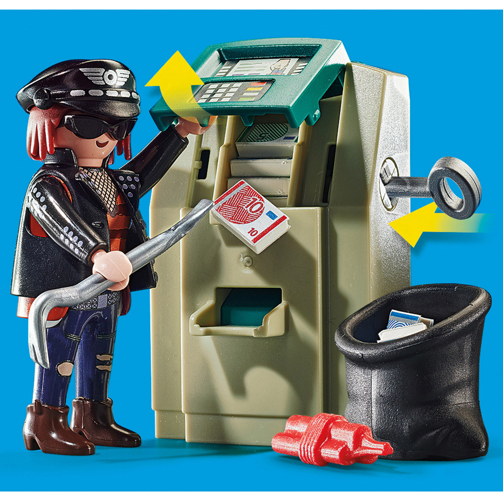 Playmobil Bank Robber Chase Playset 32 Piece Image 6
