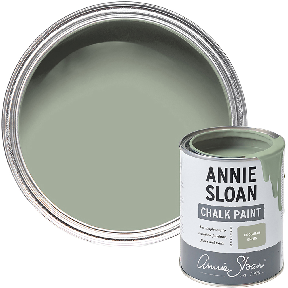 Annie Sloan Coolabah Green Matt Chalk Paint 1L Image 1