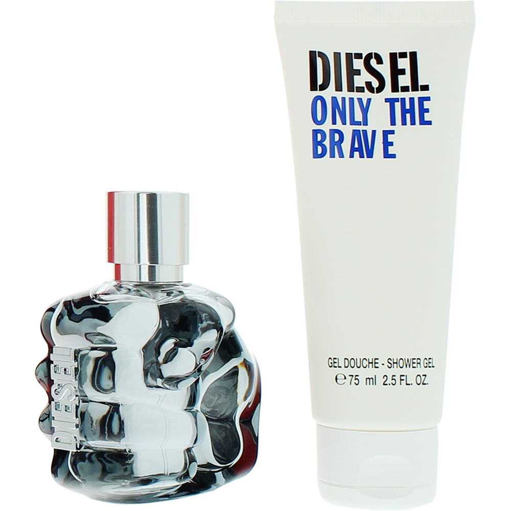 Diesel Only The Brave Eau De Toilette 50ml Gift Set Image 2