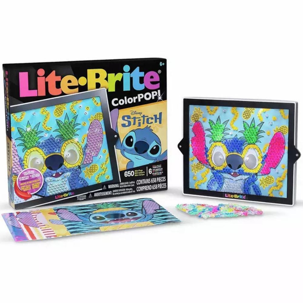 Basic Fun Lite-Brite Color Pop Stitch Craft Kit Image 4