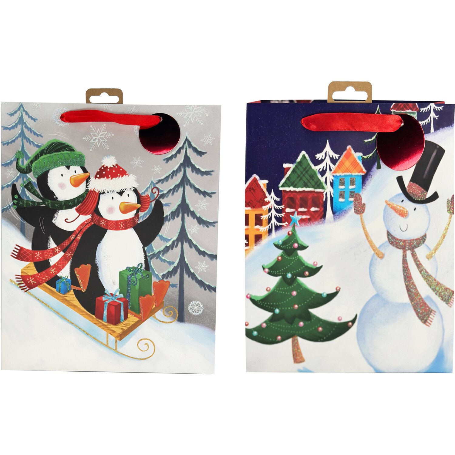 Penguin or Snowman Gift Bag Image 1
