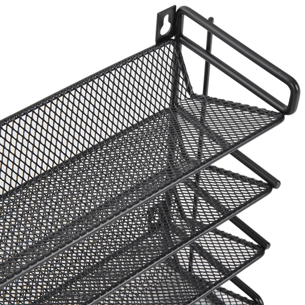 Living and Home 4 Tier Metal Spice Rack Organiser Image 5