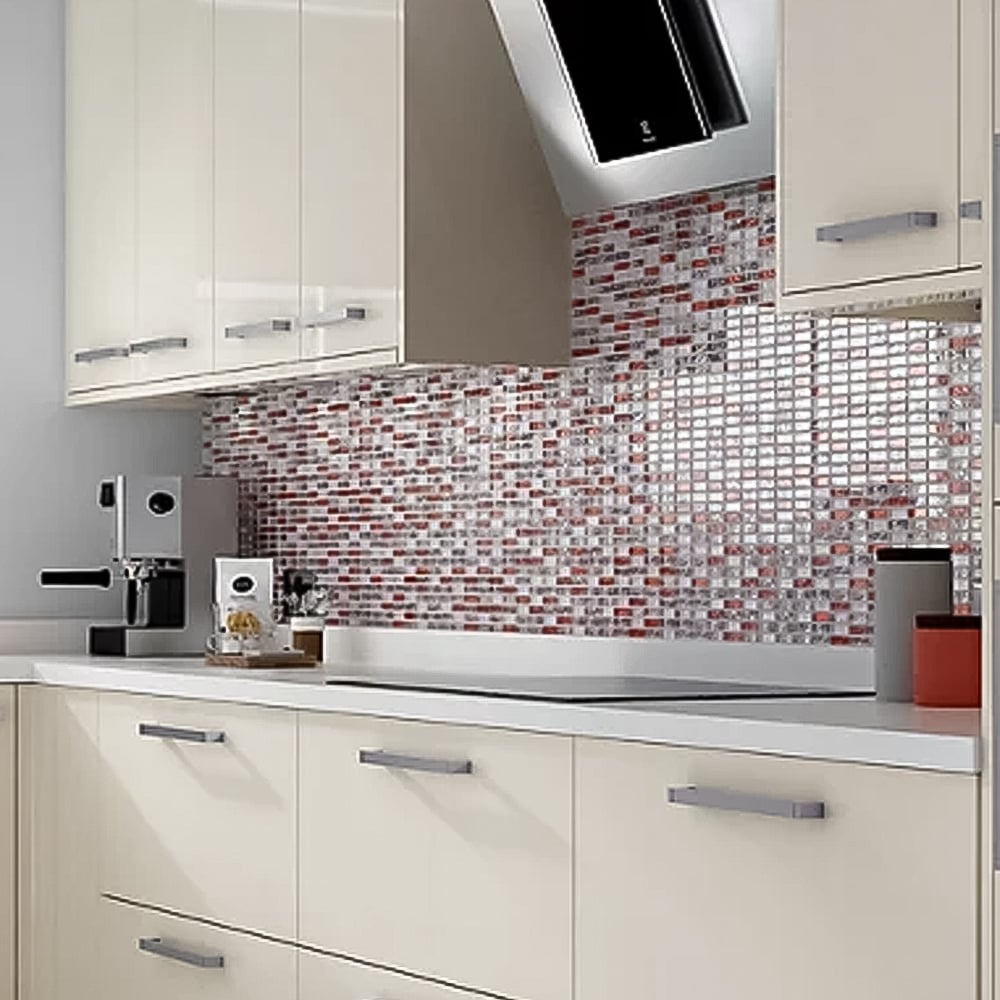 House of Mosaics Bangkok Linear Mosaic Tile Sheet Image 1