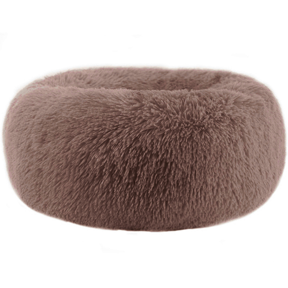 H&O Direct Brown Donut Dog Bed Image 3