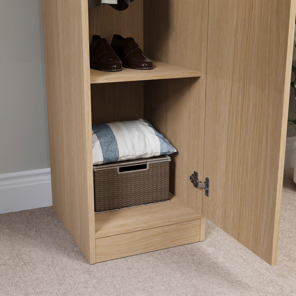 Vida Designs Riano Single Door Pine Wardrobe Image 7
