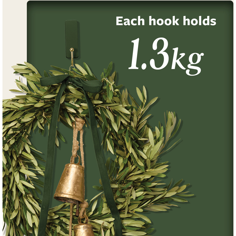 Pack of 2 Command Medium Decorative Hooks Rosemary Image 4