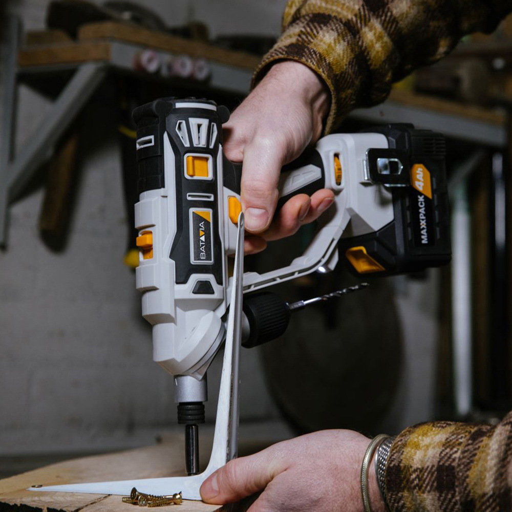 Batavia Maxxpaxk 18V Twin Drill and Screwdriver Image 4