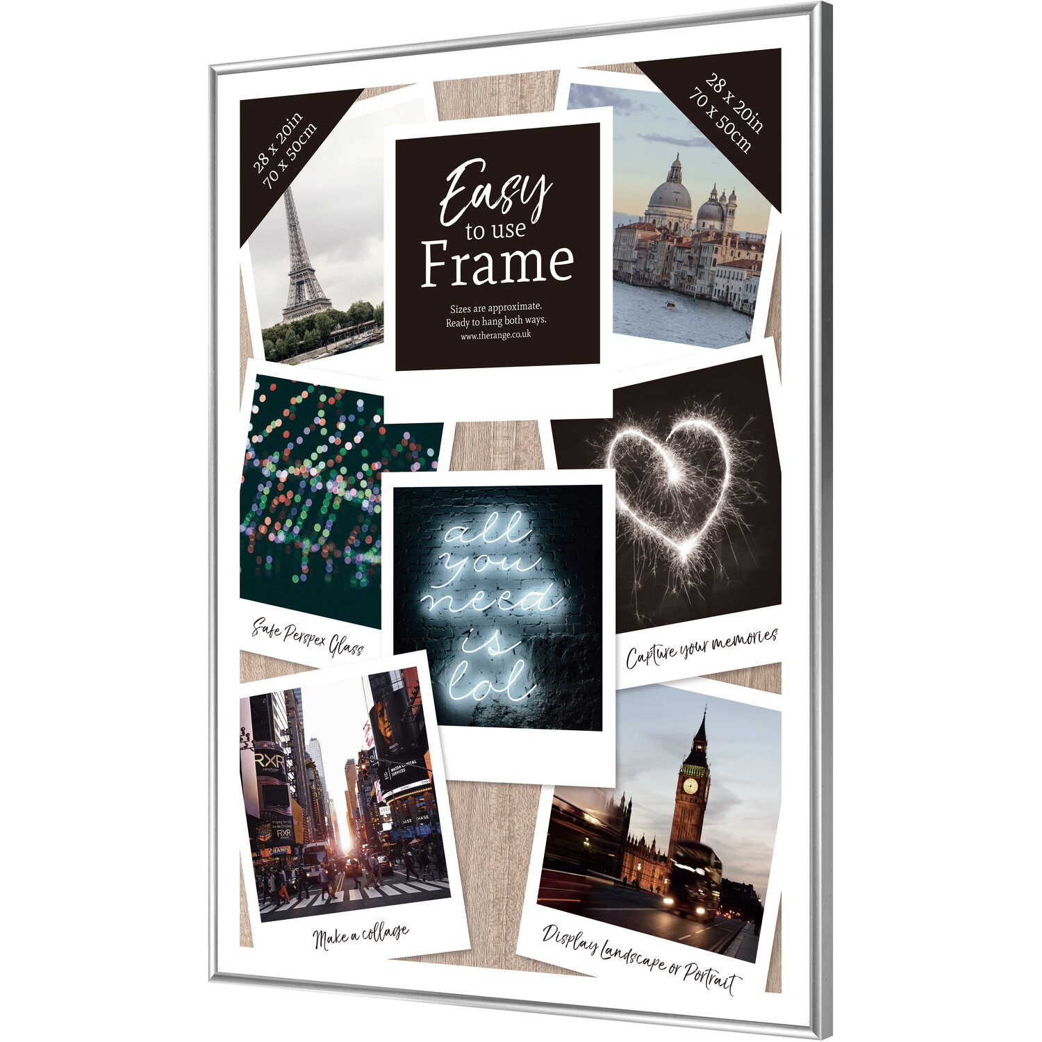 Easy Poster Frame - Silver / 28x20in Image 4