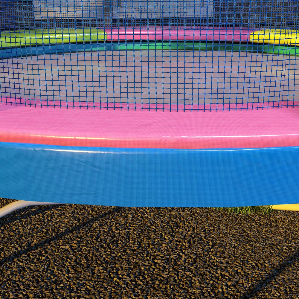 SPORTNOW 10ft Multi Coloured Trampoline Pad Spring Cover Image 3