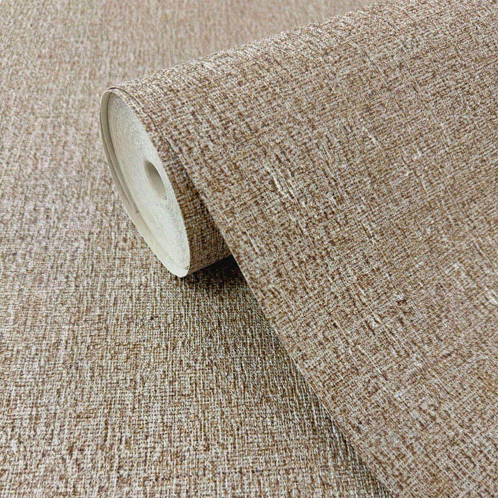 Rasch Angelica Hessian Taupe Wallpaper Image 2