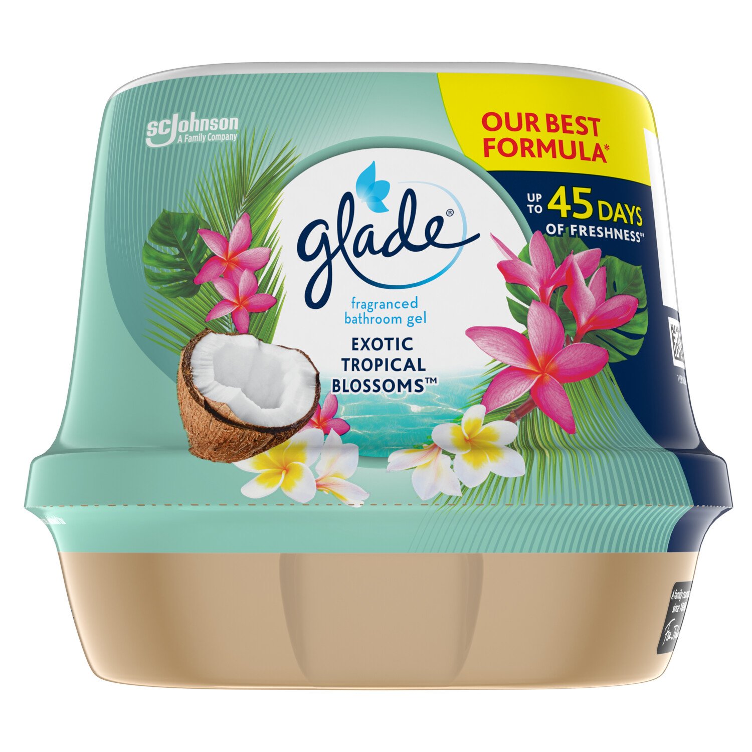 Glade Bath Gel Tropical Blossoms 180g Image